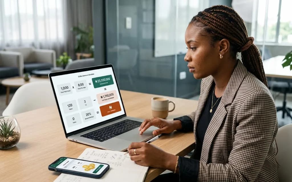 Online Voting Revenue Calculator: Votes, Price and Organizer Earnings