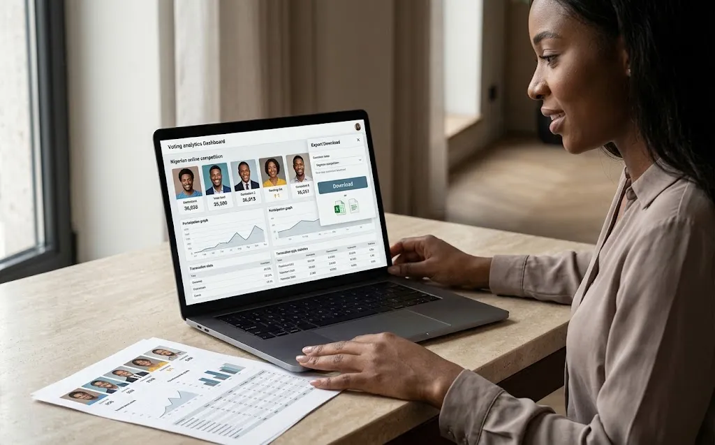 How to Download Voting Reports from VoteNaija