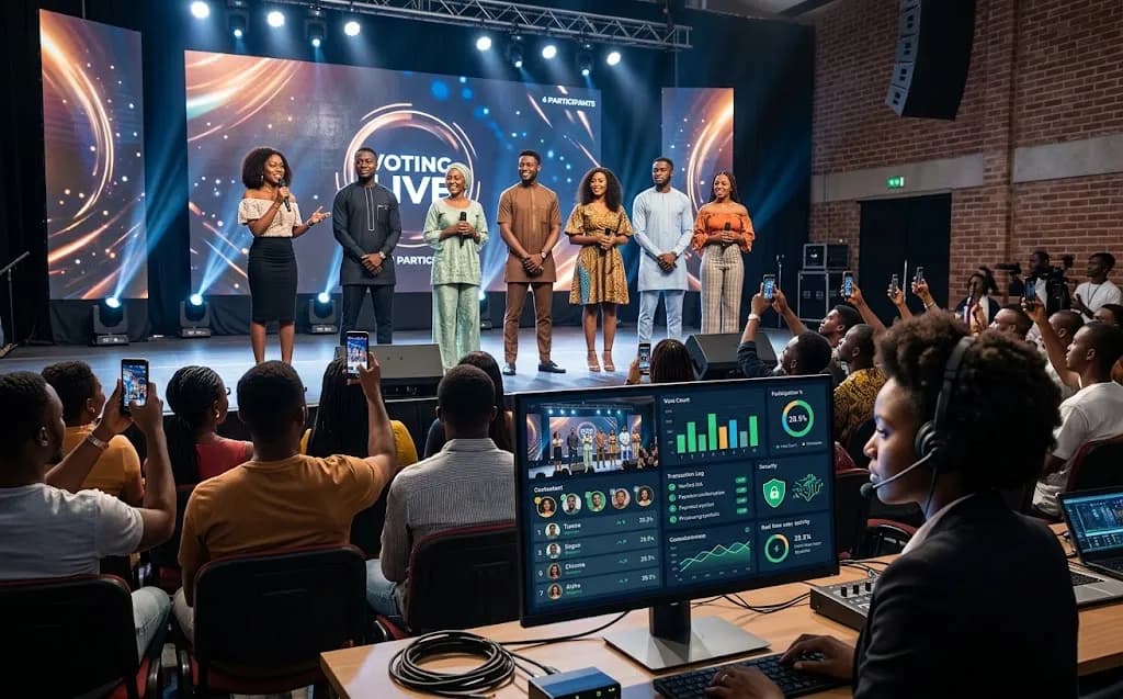 Secure Online Voting Platform for Competitions in Nigeria