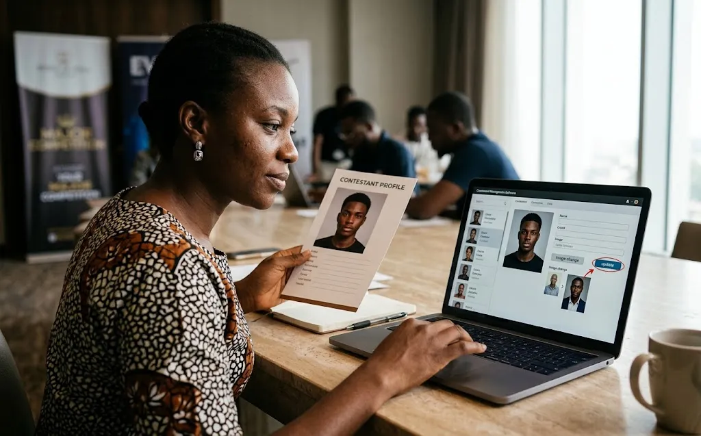 How to Edit Contestant Information on VoteNaija