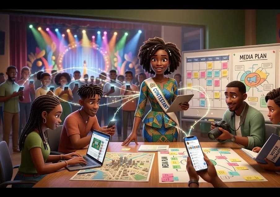 Building Your Team: How Serious Contestants Organize a Voting Squad