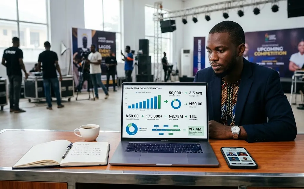 How to Estimate Revenue Before Launching a Paid Voting Event