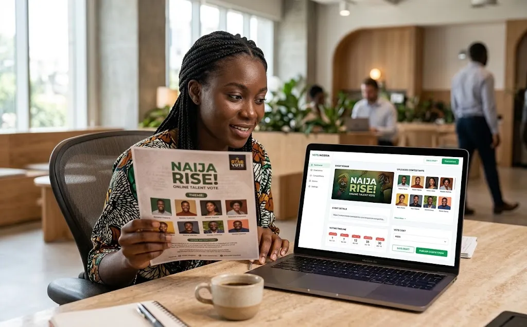How to Create Your First Event on VoteNaija