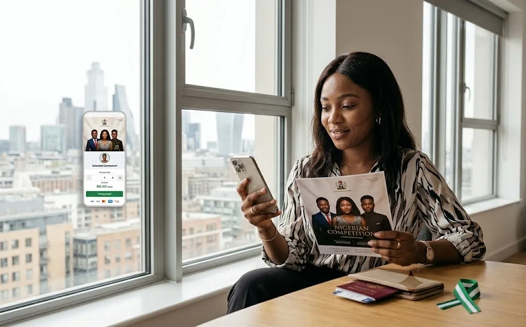 Can People Outside Nigeria Vote on VoteNaija?