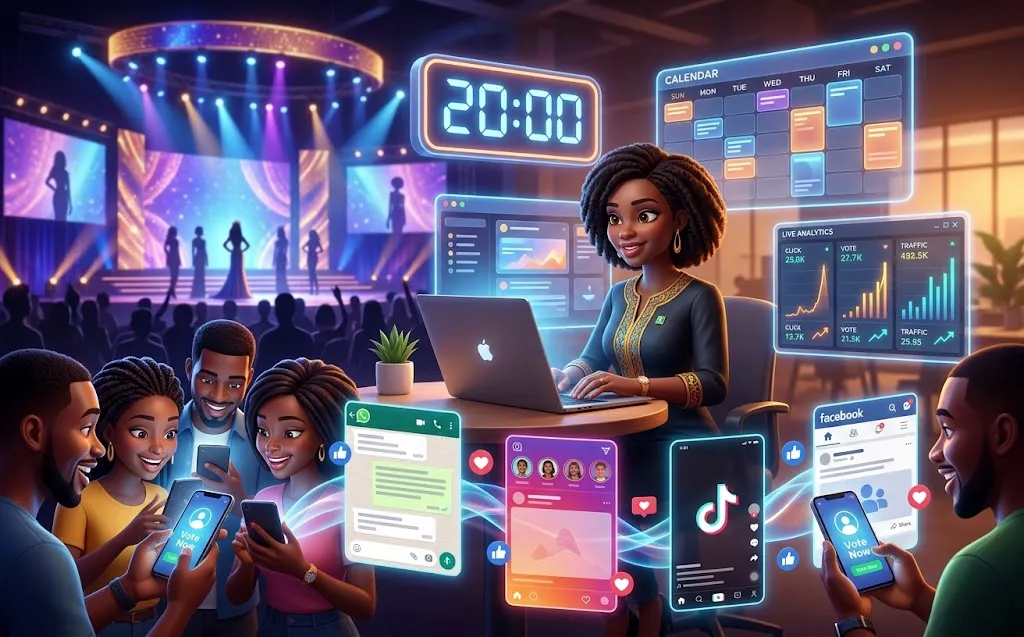 The Best Time to Post Your Voting Link in Nigeria (Based on Real User Activity)