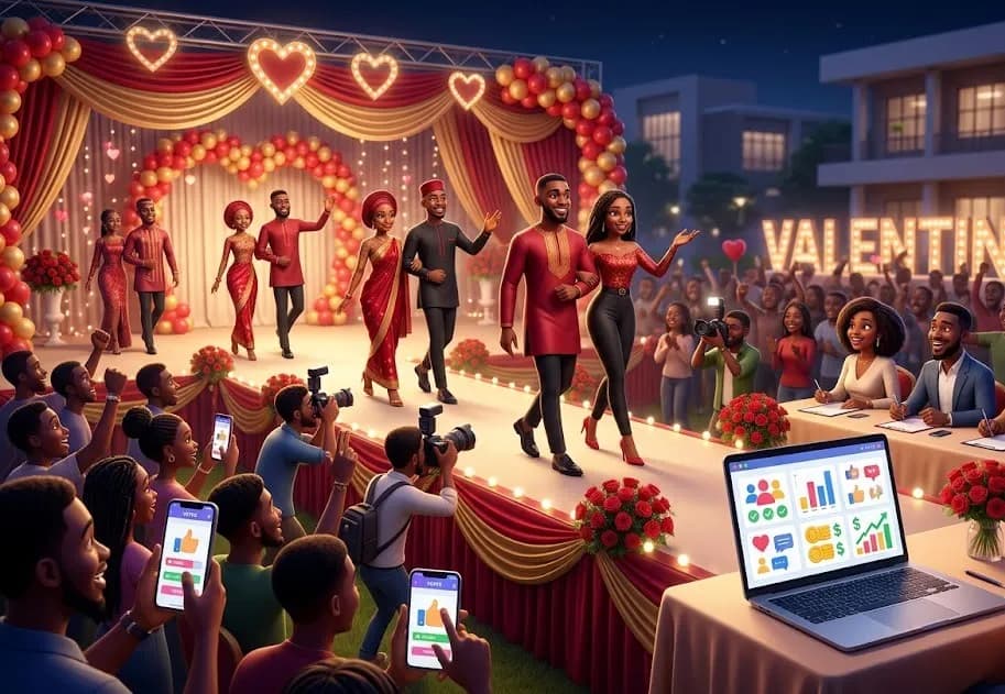 Valentine's Day Campus Contest: How to Run a Couples Competition with Paid Voting